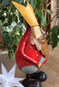 Preview: König Leo  aus hand bemaltem Blech