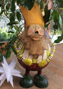 Preview: König Heinrich aus hand bemaltem Blech - Kopie