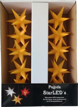 STARLED 10 er SET gelb/ OHNETimer