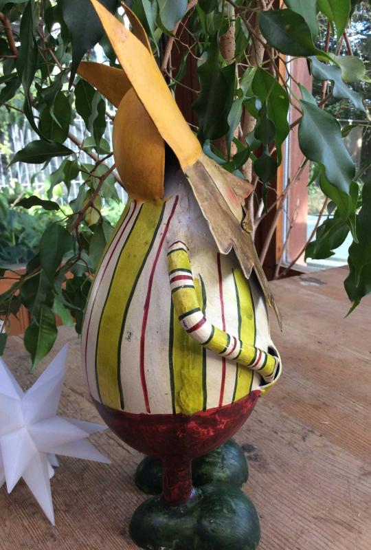 König Heinrich aus hand bemaltem Blech - Kopie