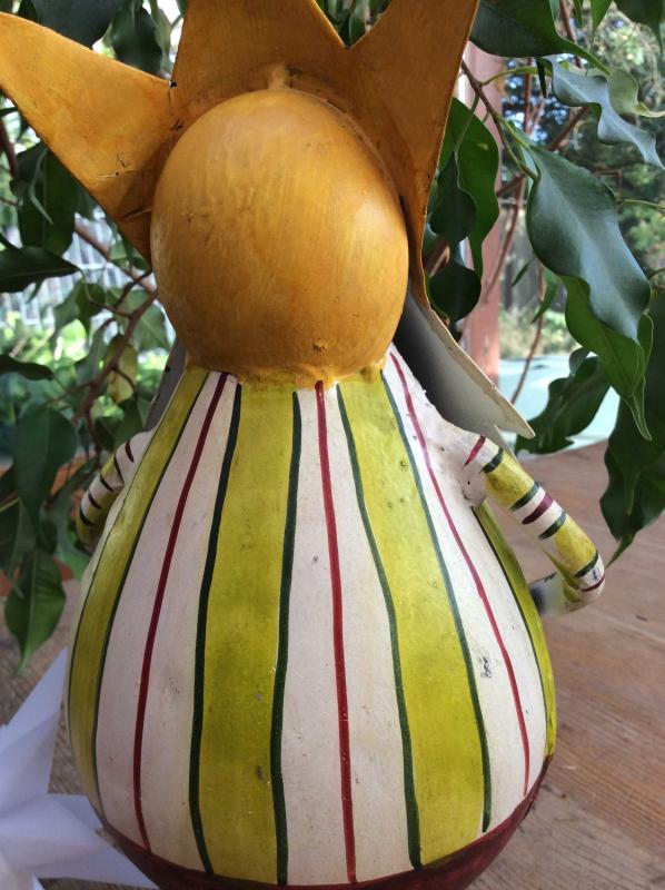 König Heinrich aus hand bemaltem Blech - Kopie