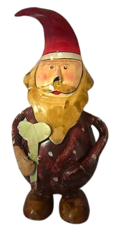 Little Santa - aus hand bemaltem Blech