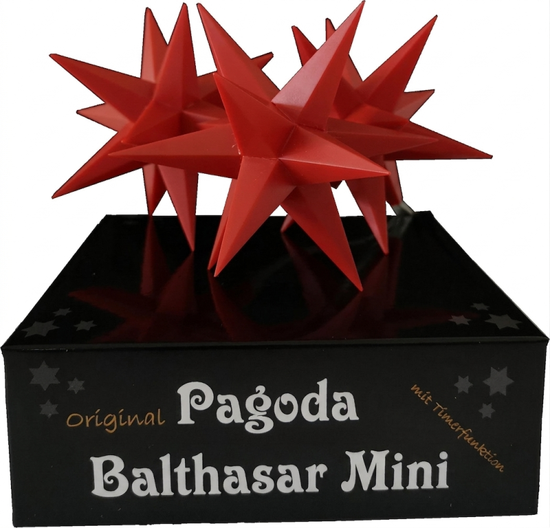 Balthasar Mini 3er SET rot/ Timer