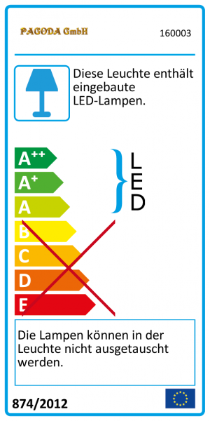 STARLED 10 er SET rot/orange mit Timer