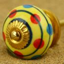 Ceramik- knob multicolore
